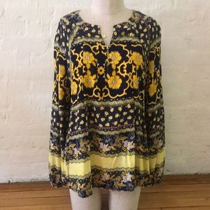 Anthropologie Tylho Peasant Top Small